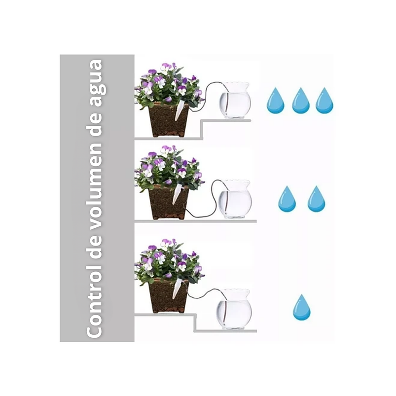 Estacas De Riego Automático Para Plantas X5 Unidades 3