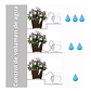 Estacas De Riego Automático Para Plantas X5 Unidades - Miniatura 3