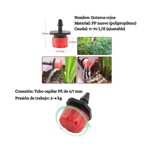 Kit Riego x Goteo De 15metros  5