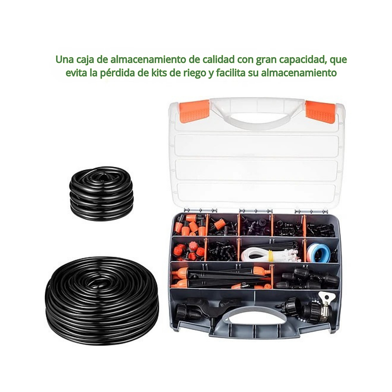 Kit De Riego Por Goteo, Aspercion y Pulverizacion de Jardines, Huertos y Plantas 5