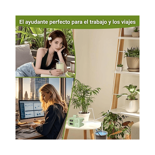 Riego Automatico Por Goteo Con Temporizador Para 15 Plantas 8