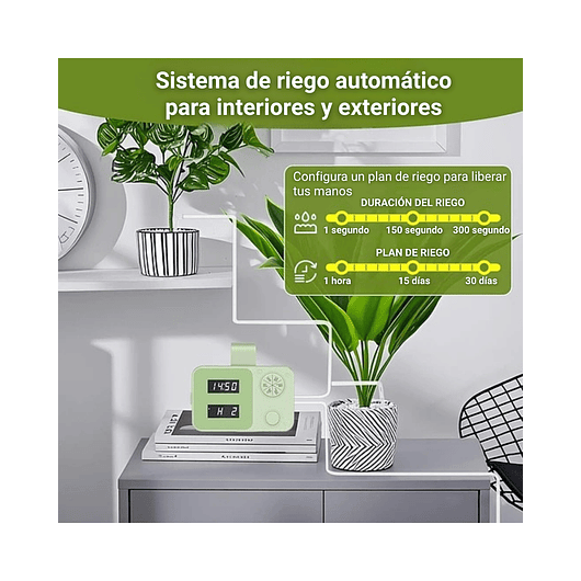 Riego Automatico Por Goteo Con Temporizador Para 15 Plantas 9