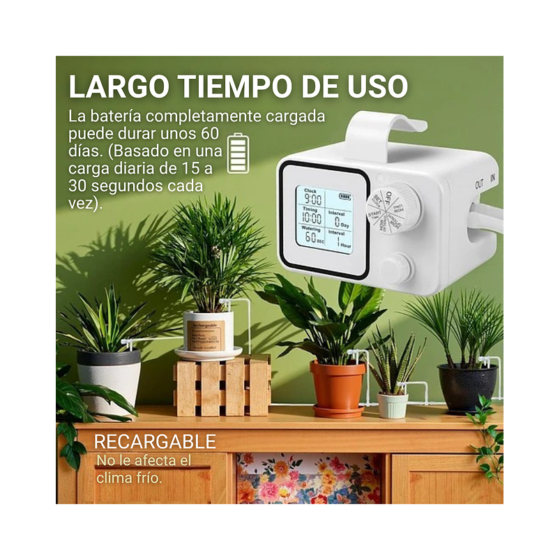Sistema Riego Automático Programable Para Plantas  5