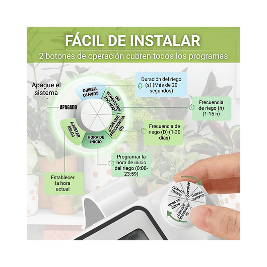 Sistema Riego Automático Programable Para Plantas  7