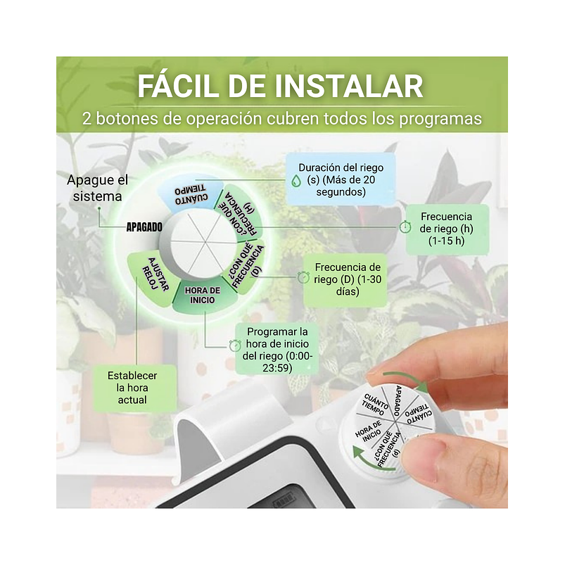Sistema Riego Automático Programable Para Plantas  7