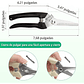 Tijera De Poda De Plantas Jardinería Acero Inoxidable X2 Und - Miniatura 6