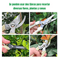 Tijera De Poda De Plantas Jardinería Acero Inoxidable X2 Und - Miniatura 16