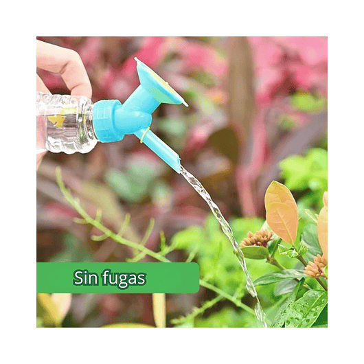 Boquilla o Tapa Regadera De Plantas 2en1 Para Botellas 4