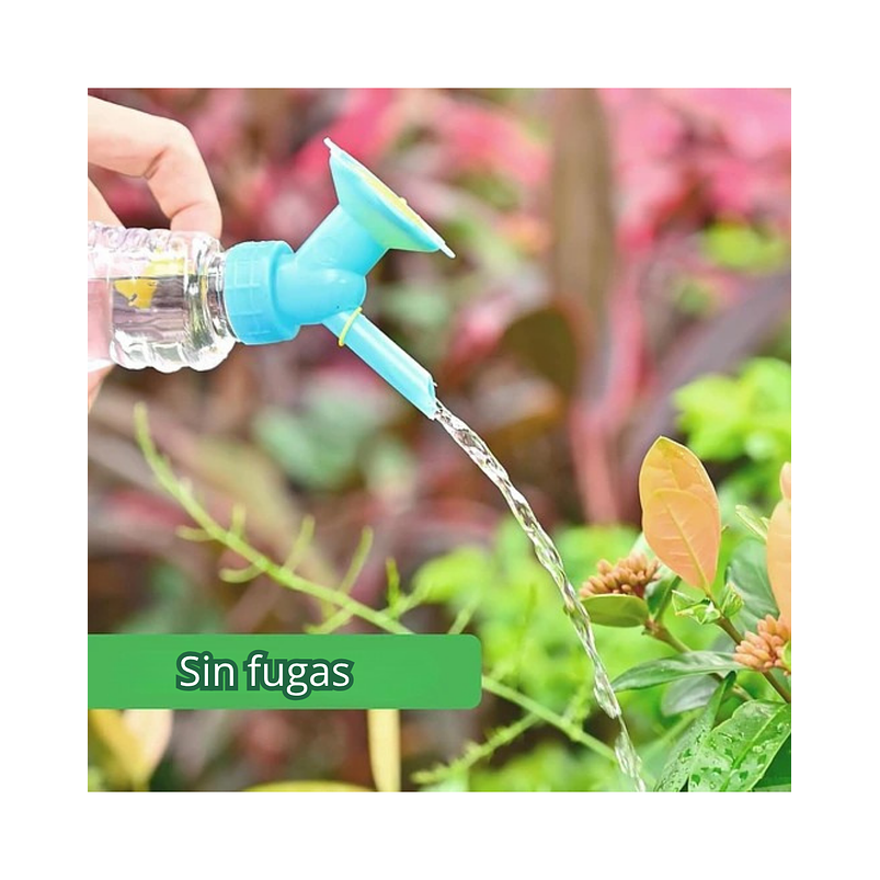 Boquilla o Tapa Regadera De Plantas 2en1 Para Botellas 4