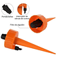 Kit Estacas de Riego Plantas Por Goteo x8 unidades Ajustable - Miniatura 5
