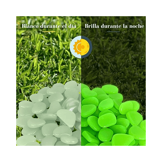 Piedras Luminosas Jardín - Peceras X300pzs Brillan Oscuridad 24