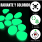 Piedras Luminosas Jardín - Peceras X300pzs Brillan Oscuridad - Miniatura 21