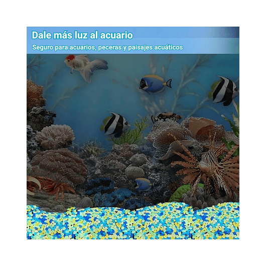 Piedras Brillantes Luminiscentes Para Jardin Pescera  x1000 Unidades 5