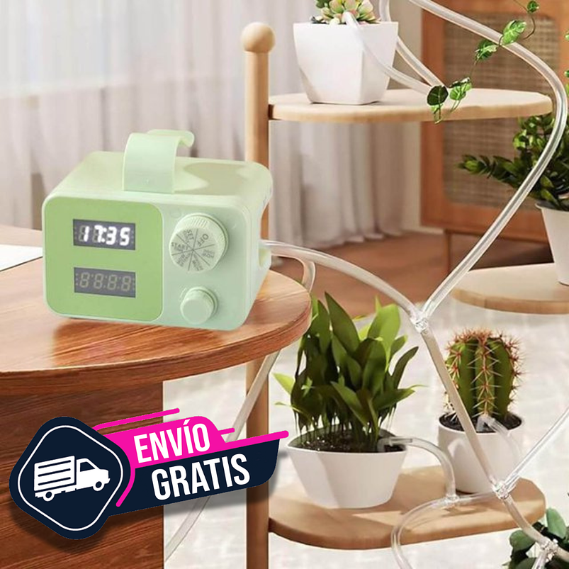 Riego Automatico Por Goteo Con Temporizador Para 15 Plantas 2