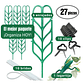 Kit De Soporte De Macetas Plástico De Plantas Trepadoras - Miniatura 2