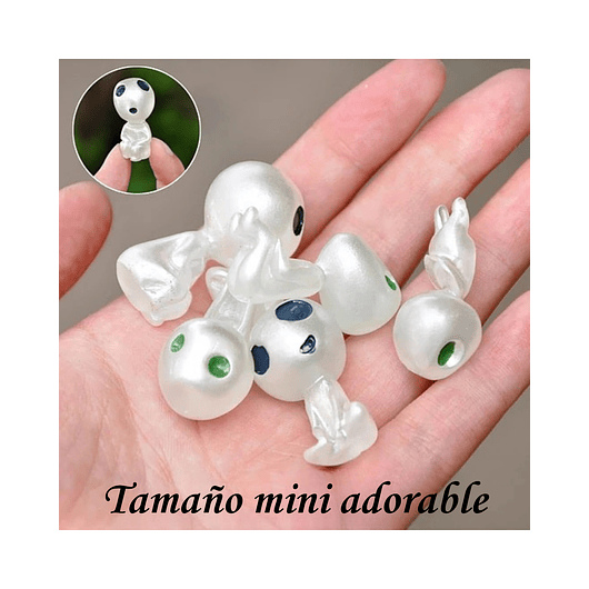 Figura Aliens Luminoso Decorativo Terrario Jardin Hadas x10 piezas 3