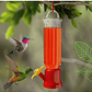 Bebedero De Colibríes Cilíndrico Colgar 2.3oz Plástico - Miniatura 1