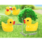 Mini Figura Patos De Jardín Hadas Terrario Suculentas  X20pz - Miniatura 7