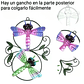 Set Figuras Libelulas x2 Unidades Decorativas de Pared y Jardín - Miniatura 3