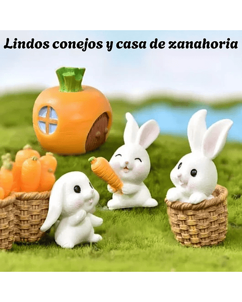 Mini Figuras Jardín Decorativo Bonsái Terrario Animales x14pz