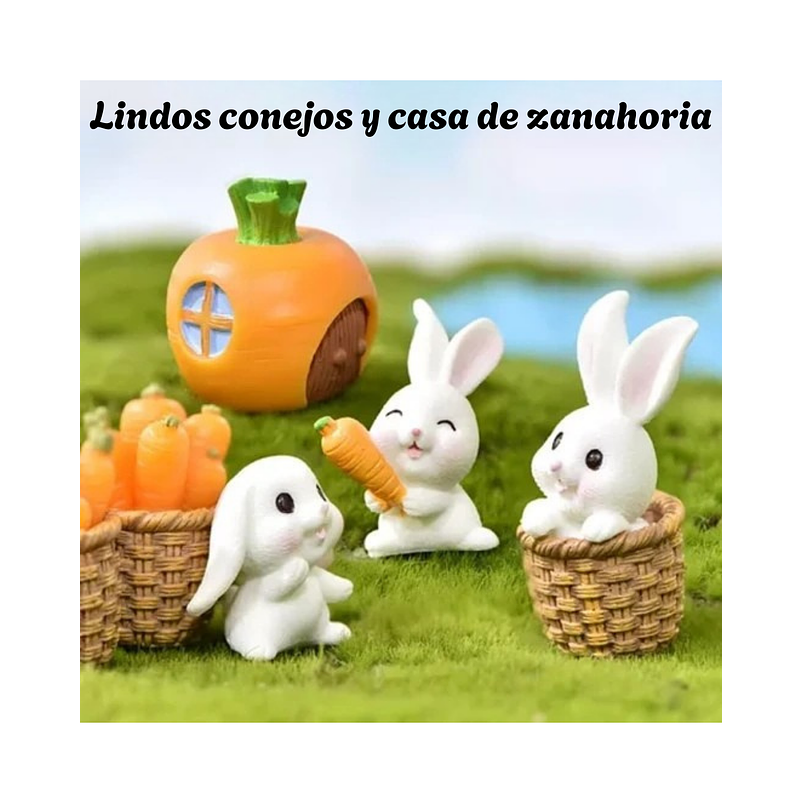 Mini Figuras Jardín Decorativo Bonsái Terrario Animales x14pz 2