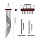 Campana De Viento Jardín Terraza x12 Tubos en Aluminio - Miniatura 2