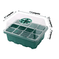 Kit Germinacion X3 Bandejas + Cupula Y Herramientas Plantas - Miniatura 3