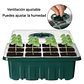 Bandeja Germinación Semillas x01 Unidad Cúpula Plástica - Miniatura 7