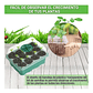 Bandeja Germinación Semillas x01 Unidad Cúpula Plástica - Miniatura 12