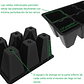 Bandeja Germinacion Semillas Plantas x12 Unid (72 Celdas) - Miniatura 4