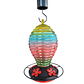 Bebedero de Aves Colibries de Colgar en Vidrio x5 Flores Multicolor - Miniatura 1