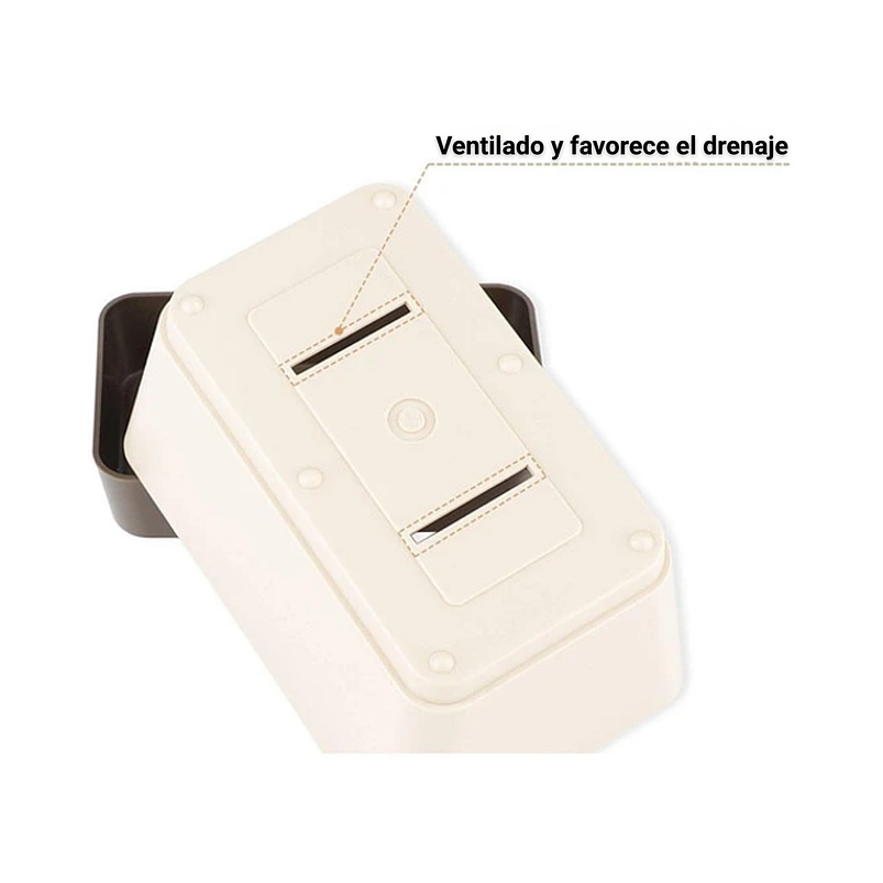 Maceta Plantas Rectangular Moderna Premium Más Plato - Pequeña 3