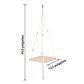 Maceta Colgante En Macramé Bohemio Para Plantas 114cm Largo - Miniatura 6
