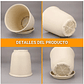 Maceta Plástica De Plantas 15cm Diámetro x15cm Alto Más Plato - Miniatura 5