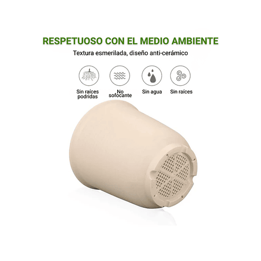 Maceta Plástica De Plantas 15cm Diámetro x15cm Alto Más Plato 6