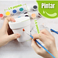 Kit Cultivo Y Decoración x4 Macetas y Accesorios Para Niños - Miniatura 3