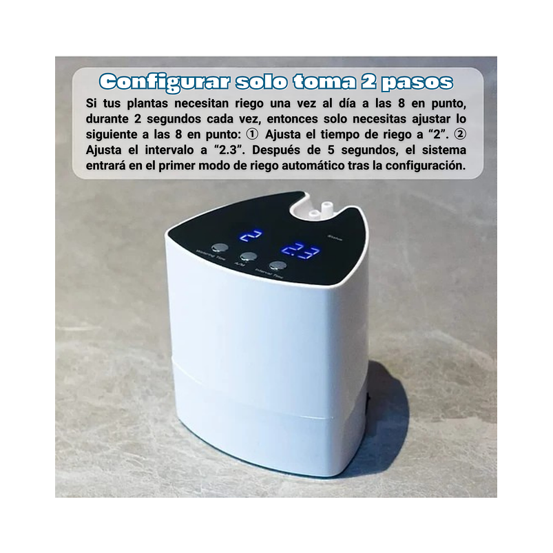 Kit Sistema Riego De Plantas Por Goteo 10 Plantas 3