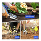 Kit Herramientas Jardinería Plantas Pequeñas x20 Piezas Acero - Miniatura 4