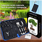 Kit Premium Herramientas Planta Bonsái Acero 12 Piezas Más Estuche - Miniatura 2