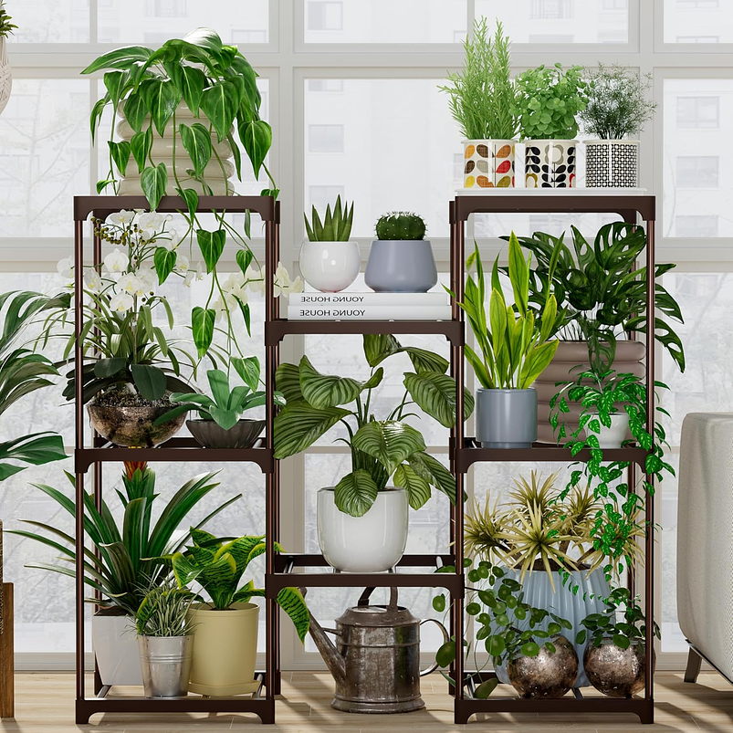 Soporte Metalico Para Plantas Interior Decorativo Multi Proposito 5