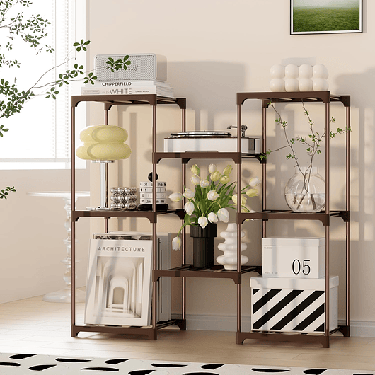 Soporte Metalico Para Plantas Interior Exterior 8 Macetas 7