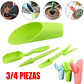 Kit Herramientas Siembra Plástico x4 Piezas Plantas Pequeña - Miniatura 7