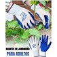 Guantes Jardinería x01 Par Unisex Caucho Super Cómodos M-l - Miniatura 10