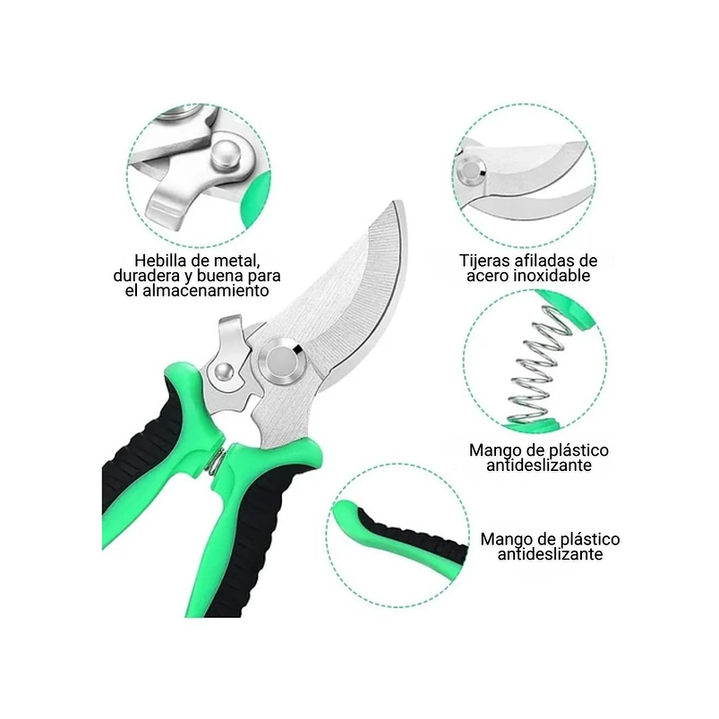 Kit Herramientas Premium Bonsái-cactus x15 Piezas Más Estuche 5