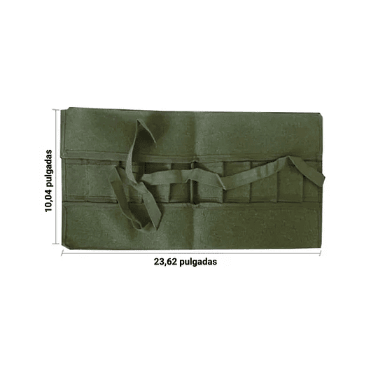 Organizador De Herramientas De Bonsái Jardín x10 Bolsillos 4