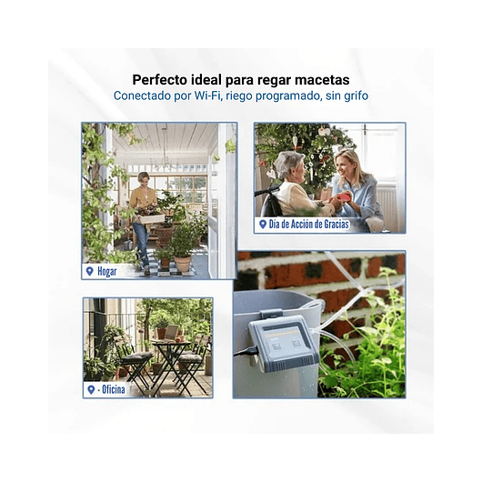 Sistema De Riego Automático Para Plantas En Maceta Wifi 3