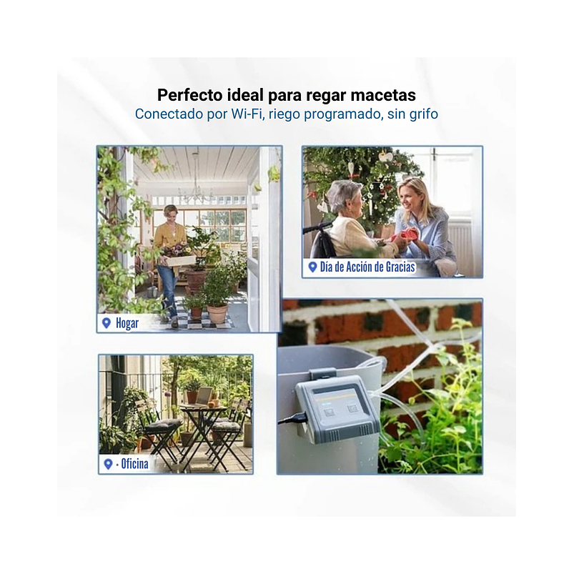 Sistema De Riego Automático Para Plantas En Maceta Wifi 3