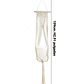 Macramé x01 Unidad Para Macetas Plantas 100% Algodón 1,09mt Largo - Miniatura 2