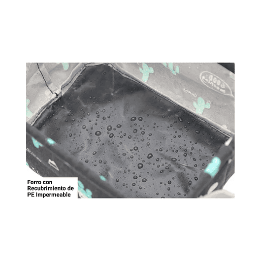 Cestas En Lona Almacenar Decorar Diseño Cactus x4 Unidades  6