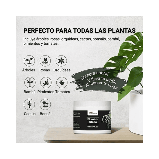 Agente Clonador Gel Hormonal de Enraizado en Gel x4oz 4